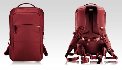 Incase Nylon Backpack Burgundy