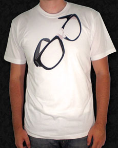 Torso Clothing Nerd Glasses Tee Mens 