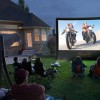 Open Air Cinema Outdoor Movie Screen