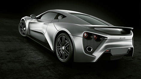 Zenvo ST1 Rear Shot