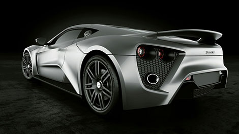 Zenvo Supercar ST1 Rear