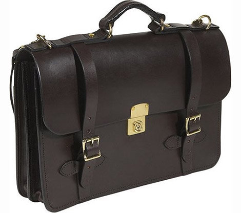 Filson Field Satchel Genuine Bridle Leather Bag