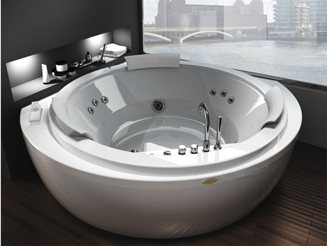 Nova Corner Whirlpool Bath