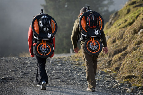 Mountain Monk in Backpack Mode