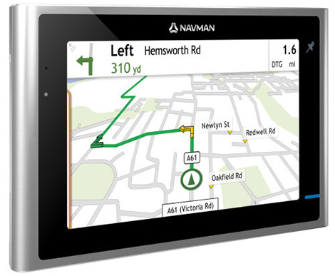 Navman Slimline S-100 GPS Unit with Mio Spirit