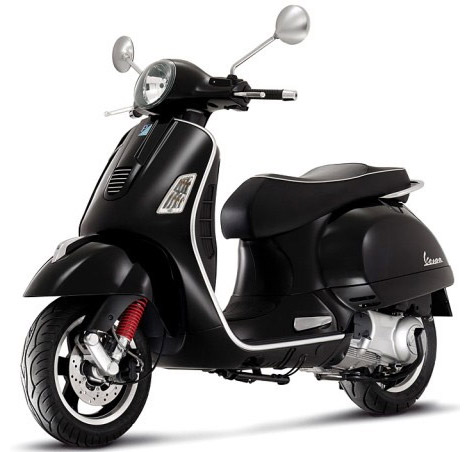 Vespa GTS 300 Super in Black