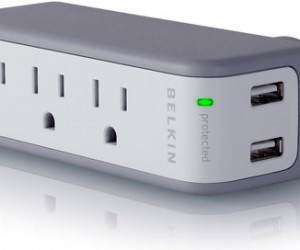 Belkin Mini Surge Protector with USB Charger