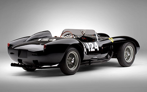 This rare and legendary 1957 Ferrari 250 Testa Rossa TBA is one of the 
