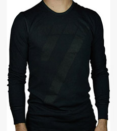 Black Thermal Long-sleeve Shirt Iso50 77