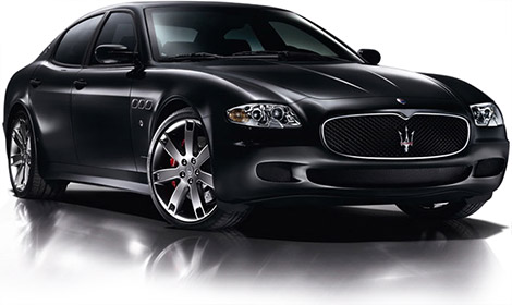 The Maserati Quattroporte Sport GT S 140000 features a recalibrated V8