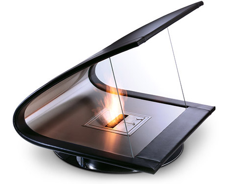 Flue Less Ecosmart Zeta Portable Fireplace