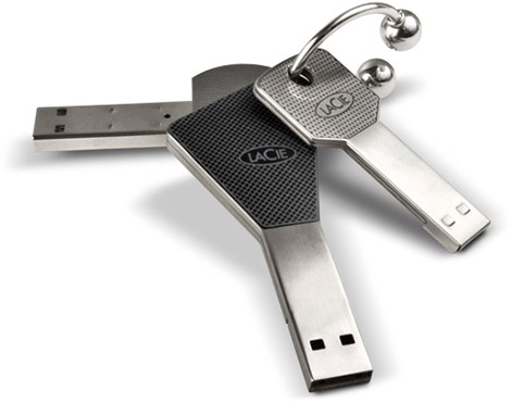 Lacie USB itsaKey, iamaKey and PassKey