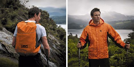 Two-In-One RuckJack is a Jacket and a Backpack