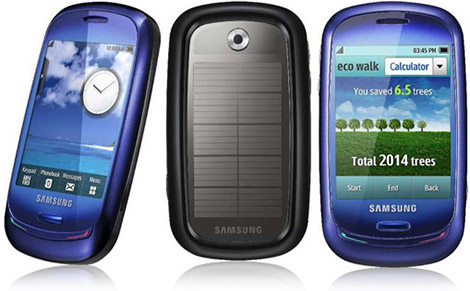 Eco-friendly Handset Samsung Blue Earth