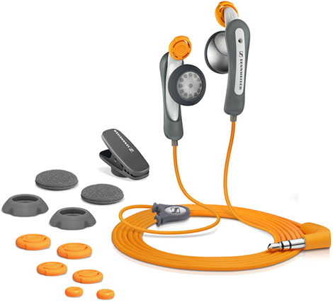 Twist-to-Fit Sennheiser MX 85 Sport II Earphones