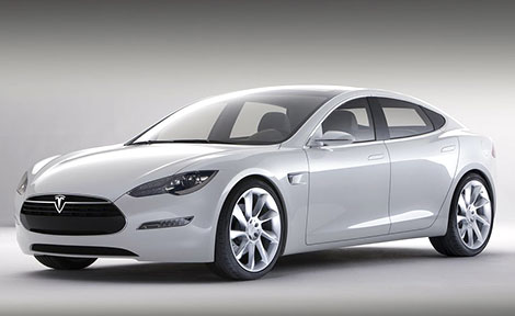Tesla Motors Model S Electric Vehicle