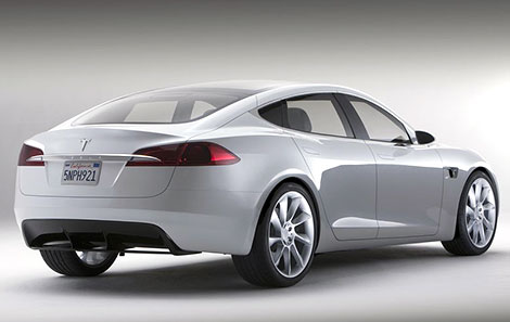 Tesla Motors Model S Electric Vehicle