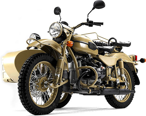 Limited Edition Motrocycle Ural Gear Up Sahara