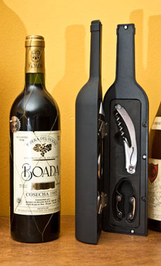 5-Piece Wine Bottle Accessory Kit