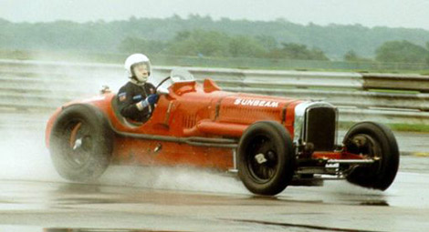 Original 1925 Sunbeam Tiger Speed Record Car