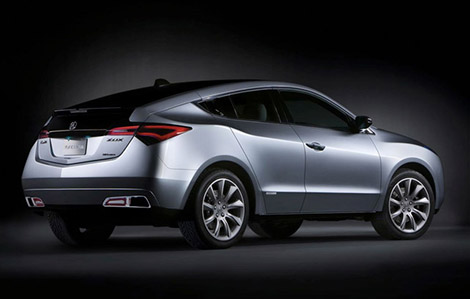 Acura ZDX with Coupe-like Styling