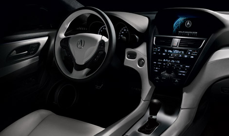 Acura ZDX Sports Utility Sedan Interior