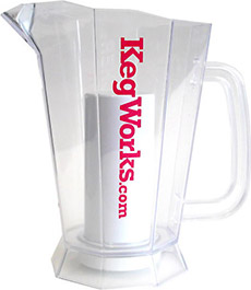 Kegworks.com Polar Pitcher with Ice Chamber