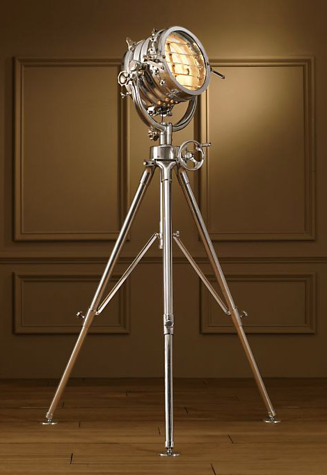 Restoration Hardware Royal Master Sealight Floor Lamp