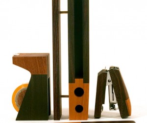 Singgih Kartono Natural Wood Desk Set