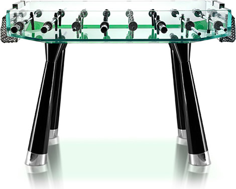 Glass Foosball Table by Teckell
