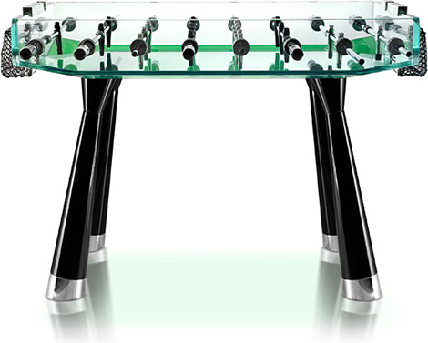 Glass Foosball Table by Teckell