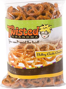 Twisted Grandma Pretzels Buttery Garlic Goodness