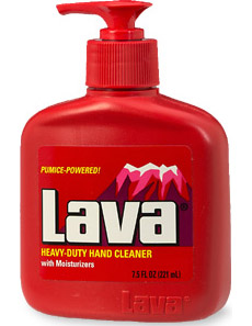 Lava 7.5oz Liquid Pump Bottle Heavy Duty Hand Cleaner