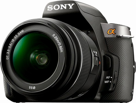 Sony Alpha 230, Alpha 330, Alpha 380 DSLR Cameras