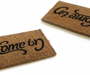 Come In/Go Away Doormat