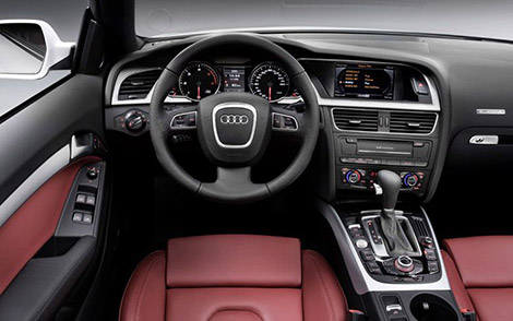 2009 Audi A5 Interior. 2010 Audi A5 Interior.
