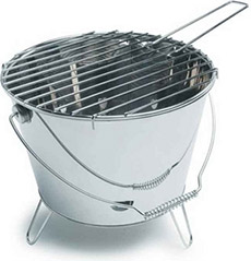 Sagaform Chrome Bucket Grill