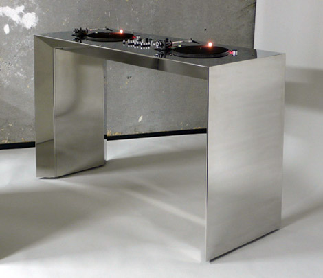 MetroFarm Stainless Steel DJ Deck