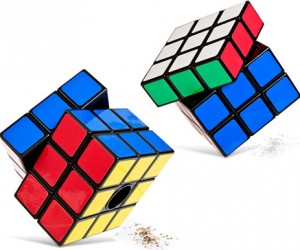 Rubik's Cube Salt & Pepper Mills