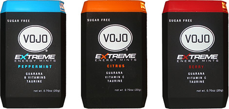 VoJo Extreme Caffeinated Energy Mints