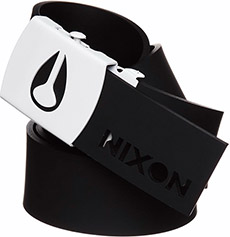 Nixon Meddler Rubber Belt