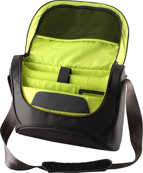 Be.ez LA Besace 15 Lime Drop Messenger Bag 