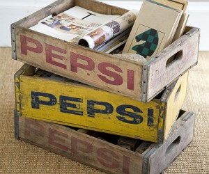 Found Soda Crates