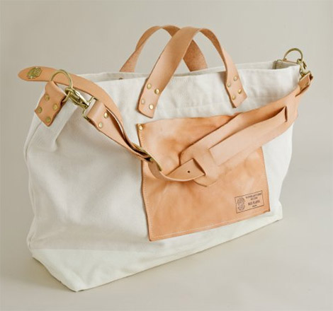 J. Crew Superior Labor Engineer 2-Way Canvas Tote