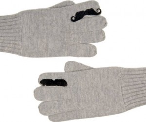 Jack Spade Merino Moustache Gloves