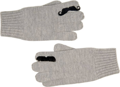 Jack Spade Merino Moustache Gloves