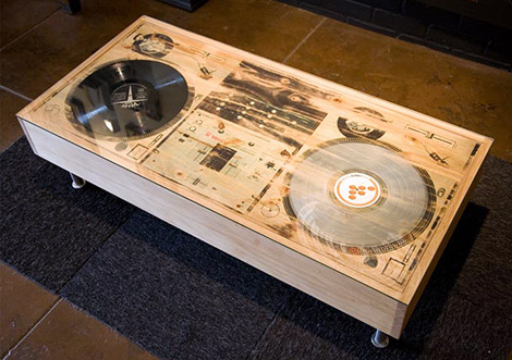 Scratch DJ Coffee Table