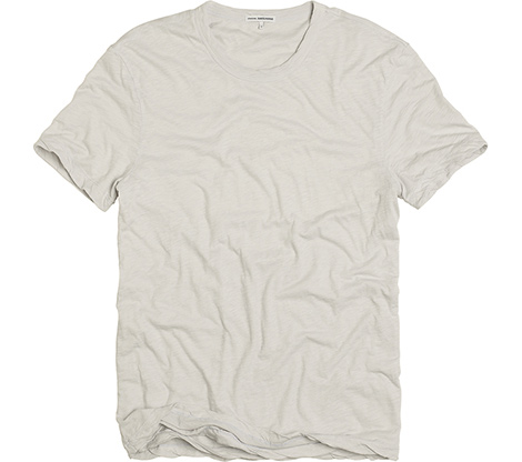 James Perse Doubled Slub Jersey Crew
