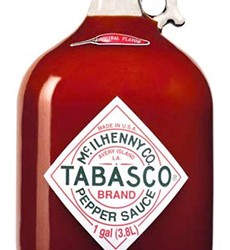 Personalized Tabasco Gallon Jugs