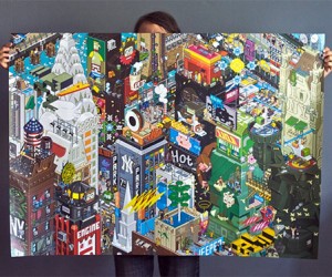 eBoy New York Poster